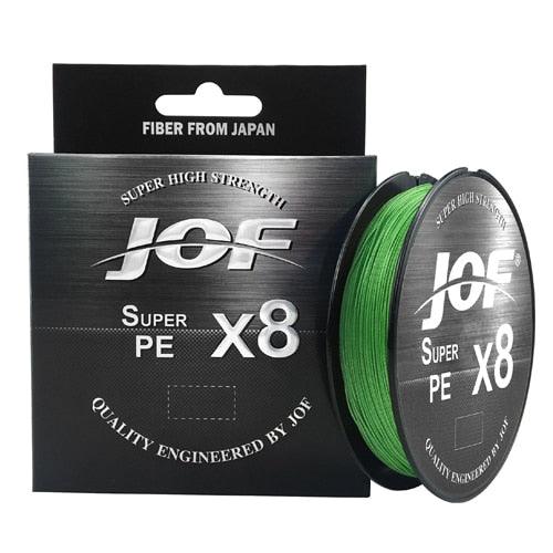 Linha JOF Multifilamento X8 Fios Trançados 150m