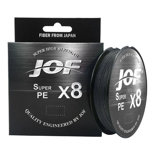 Linha JOF Multifilamento X8 Fios Trançados 150m