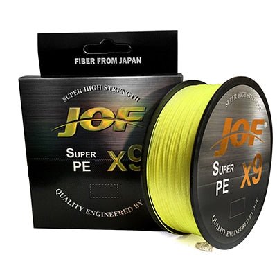 Linha JOF Multifilamento X9 Fios Trançados 100m