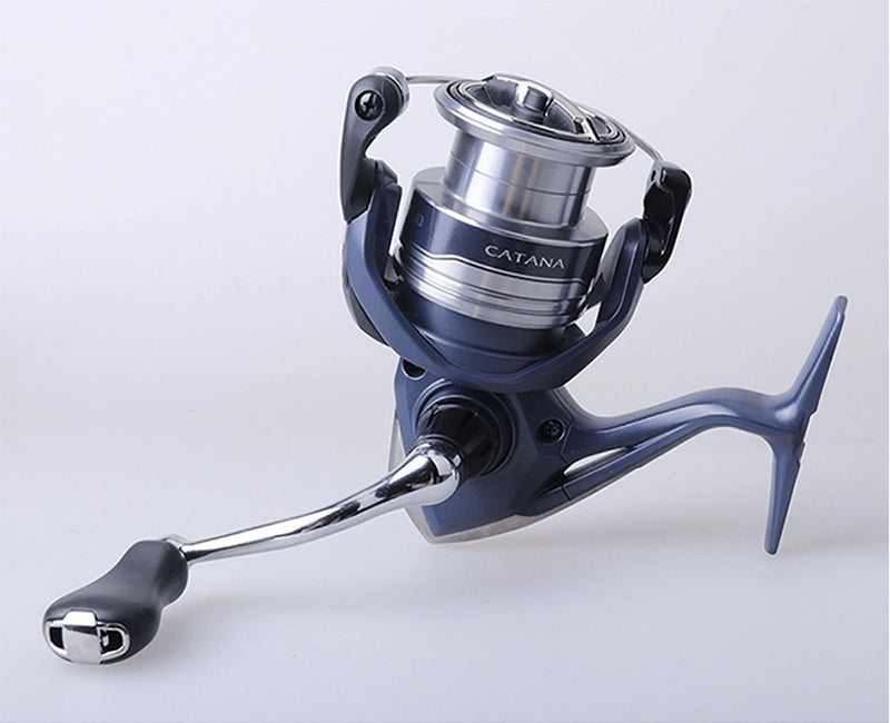 Molinete SHIMANO CATANA 2023 - Series 1000/2500/4000 - 3 a 8,5KG de Drag - 2+1 Rolamentos